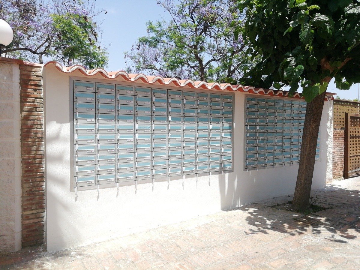 Buzón exterior resistente al salitre y la humedad para zonas costeras