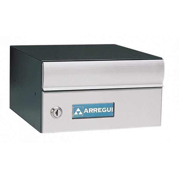 Buzón Arregui Milenio H4400 aluminio anodizado plata
