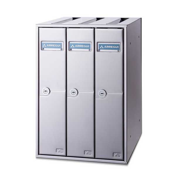 Buzón Arregui Libro V1100 inoxidable satinado