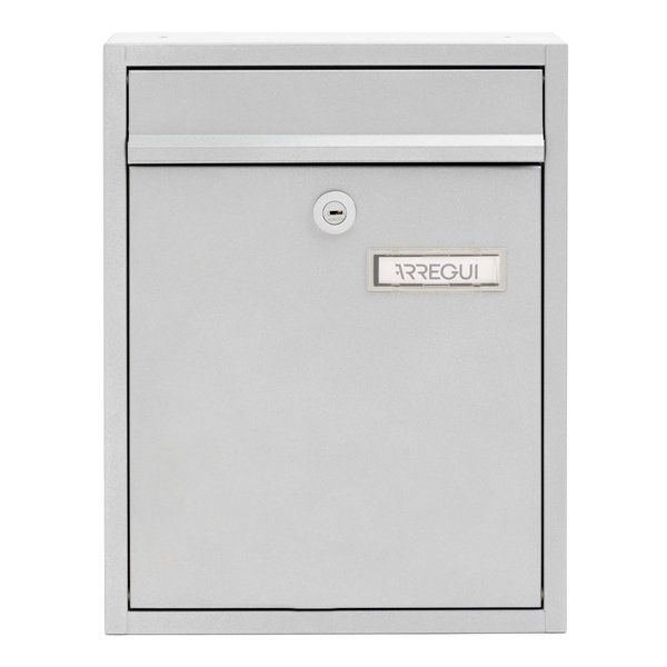 Buzón Arregui Mira Cover V1330 plata